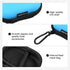 Earbud Case Holder, Hard EVA Small Zipper Bag for Wired Headphone Storage, Compatible with Oval Wireless Earbuds, Beats