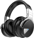Silensys E7 Active Noise Cancelling Headphones - Bluetooth Over Ear Headphones with Microphone, 30 Hours Playtime,