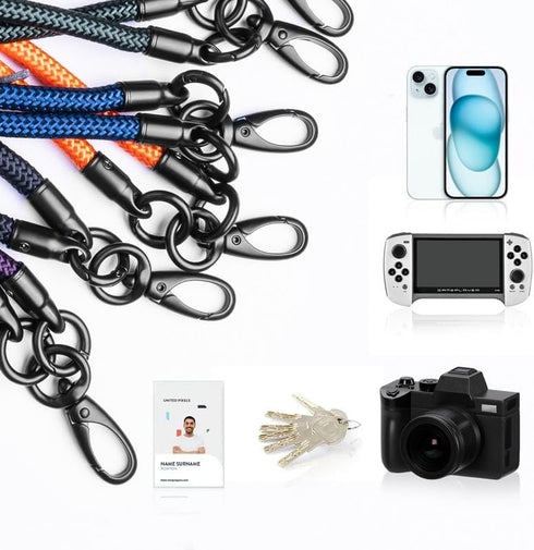 Anti Theft Cell Phone Lanyard Holder, Crossbody Phone Wrist & Neck Strap, Compatible with Most iPhone Tether Cases
