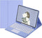 iPad 6th 5th Generation Air 2 Pro 9.7 inch Keyboard Case with Touchpad, Cute Round Key Color Keyboard, Detachable