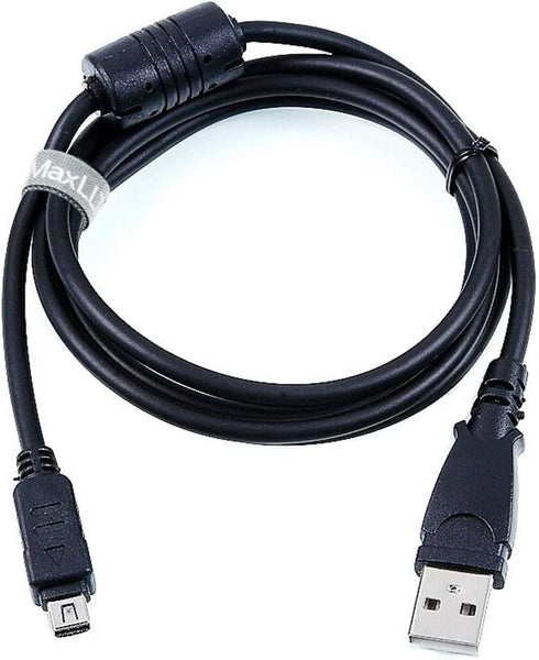 USB Data + Battery Power Charger Cable for Olympus Camera SZ-12