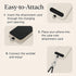 Nalefow 2 Phone Wrist Strap with Metal Chain Phone Lanyard Wrist with Tether Tabs Metal Leather Cellphone Charm Phone