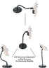 Rockville 9 iStand Webcam Stand Gooseneck Web Cam Camera Stand w/Tablet Mount