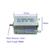 ILQMEHV 1pc FF-130SH-16155 130 3V-12V 17500RPM 20mm Micro Motor High Speed Carbon Brush Mini Motor for DIY Robot Toy
