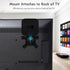 IFCASE Wall/Under Desk/Back of TV Mount for All Apple TV Generations, Including 4K Models (Black)
