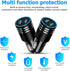 2Pack 60W USB Car Charger, Fast Charging Cigarette Lighter Adapter with 2 Ports, Type C Mini Car Charger for iPhone