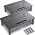 EVOOMI Back Saver Monitor Stand for Desk - 2 Pack Monitor Riser