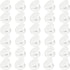 Weewooday 30 Phone Grip Holder - Double-Sided Sticker Expanding Stand Holder for Almost Phone Cases, White.