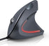 TECKNET Wired Mouse, 6400 DPI Ergonomic Mouse 6 Buttons Silent Mice 4 Adjustable