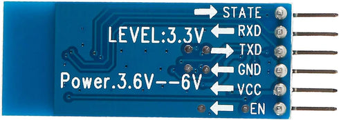 2PCS HC-05 HC 05 Bluetooth Module RF Wireless Bluetooth Transceiver Master Slave Integrated Serial Port Communication BT Module