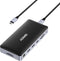 USB C Laptop Docking Station, 15 in 1 Multiport Adapter with Triple Display, Dual DP, HDMI, VGA, USB C/A, RJ45