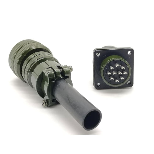 MS3106A18-19 MS3102A18-19 Male and Female 10 Pin Connectors Bayonet Series