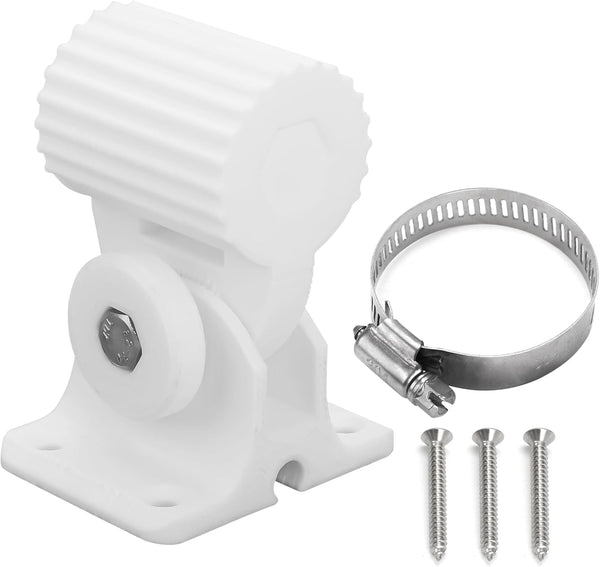 Wall Mount Bracket Kit for Ubiquiti Nanostation Ns-5ac Lo0o5ac Nsm5 Locom5 Nsm2 Locom2 Ltu Lite, White