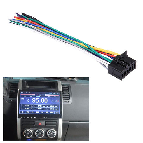 Stereo Radio Wire Harness Cable, 16 Pin Car Stereo Power Speaker Wire for Pioneer 2350 in-Vehicle Technology