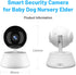 Indoor Surveillance Camera, 24/7 Alert V380 PRO for Baby, Night Vision, Secure Local & Cloud Storage