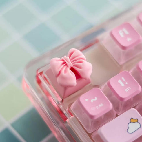 Bow-Ties Keycap 1pcs,Cute Keyboard Keycaps Custom OEM R4 Profile ESC-Key Keyboard Keycap for Cherry MX Switches Mechanical Gaming Keyboard(1pcs) by FKZ