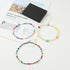 6PCS Taouzi Beaded Phone Charms Strap Fruit Star Faux Pearl Rainbow Beads Phone Chains Beaded Lanyard for Camera Key