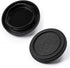 Camera Body Cap & Lens Rear Cap Cover Replacement Set for Olympus OM Mount Cameras, 2 Sets