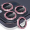 Camera Lens Protector for iPhone 15 Pro & Pro Max, Tempered Glass Lens Protector with Aluminum Alloy Ring