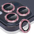 Camera Lens Protector for iPhone 15 Pro & Pro Max, Tempered Glass Lens Protector with Aluminum Alloy Ring