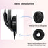 Replacement Foam Ear Pads for Plantronics Headset, Ear Cushions for Blackwire C320 3210 3220 3320, HW251N HW261N HW510