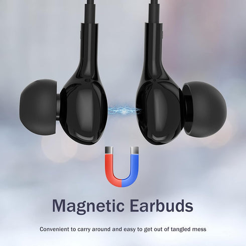 Wired 3.5mm Earbuds with Mic for Samsung A14 A32 A15 A13 5G, A52, A03s, A12, Pixel 4a, LG, iPad Mini, Moto Tablet.