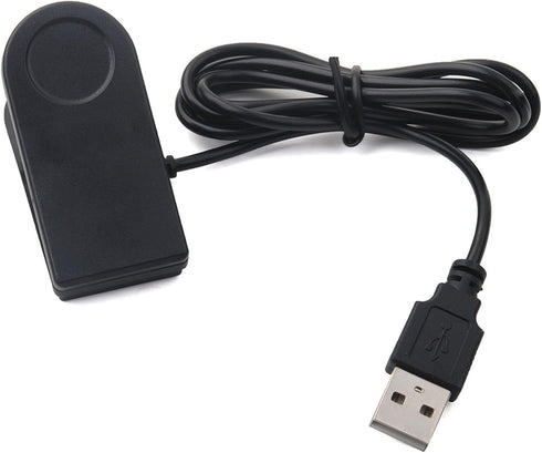 Garmin Forerunner Charger, Replacement USB Charging Clip Cable for Forerunner 405CX 405 910XT 310XT Smart Watch USB