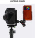 L Bracket Camera for DSLR - Real Single Vertical Horizontal Switching Tripod Quick Release Plate for Canon Nikon Sony
