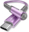 JSAUX USB Type C to 3.5mm Female Headphone Jack Adapter, Compatible with iPhone 15 Pro Max/15 Pro/15 Plus, Samsung