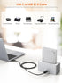 3.1 3FT, 10Gbps 3 Black,1M CableCreation USB C to USB B Cable USB Type B to USB C Cable for Thunderbolt Host MacBook