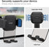 Spigen 360 17/16/15, S26/S25, 10, Universal Car Phone Holder, Dashboard Windshield Mount with Rotating Head, Telescopic