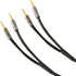 Cable Pants, Speaker Wire Pants Jacket Y Boot ( 9MM-2x 3.5MM 8PACK Black) for DIY Speaker Cables