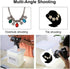 DEPTHLAN 10" 2 -40pcs 6 (10 inch Photo Light Box Portable Folding Photography Light Tent kit with Light Bar LED Light