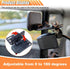 Tuxihapp (1Set) Car Rear View Camera Mount - Adjustable Dash Cam Reverse Camera Holder Vehicle Backup Camera Mount
