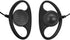 2.5mm Earpiece D Shape Headset with PTT Mic for Motorola Talkabout Radio Models T100, T200, T260, T400, T800