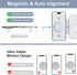 2024 Version 3 in 1 Wireless Super Fast Charging Station for iPhone, Apple Watch, AirPods, Magnetic Foldable Dock, White