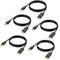 DisplayPort to HDMI Cable 3 feet 5-Pack, 4K Display Port to HDMI