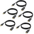 DisplayPort to HDMI Cable 3 feet 5-Pack, 4K Display Port to HDMI