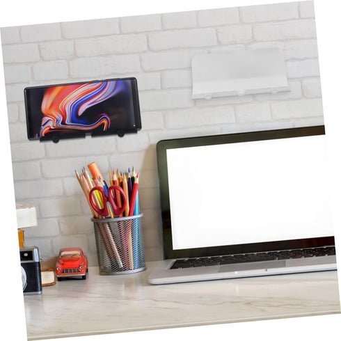 jojofuny Adjustable Wall-Mounted Phone Holder for Easy Access