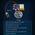 Sound Module, 16 MB Push Button Control Activated Voice Chips, MP3 Music Module for Crafts, Christmas Cards, Speaker