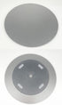 Yoqanr 360 Rotation Monitor Stand, Grey Aluminum Alloy, Wide Compatibility for iMac, Laptop, Potted Plants, Arts