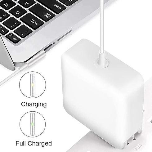 Mac Book Pro Charger, 85W L-Tip Replacement AC Power Adapter for Mac Book Pro 15-Inch and 17-inch Models