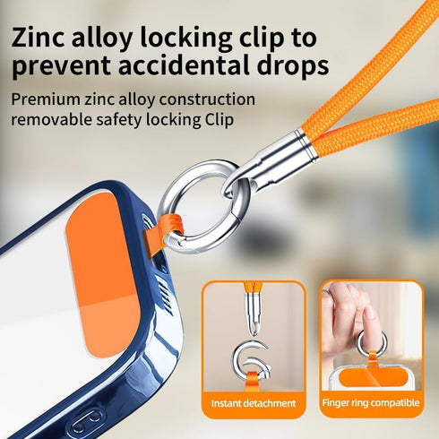 ZvveIIa 2 Pack, Phone Wrist Strap Anti-Drop Phone Lanyard with Connector Tab, Universal Detachable Phone Strap