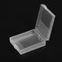 Taidda Battery Holder Case, Battery Holder Case Sturdy Pliable 10Pcs Clear Plastic Dampproof Battery Holder Storage Box Case Container for Digital Camera
