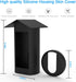 Silicone Skin for Ring Stick Up Cam Pro, Waterproof Cover (Black, 1 Pack)