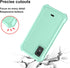 Ailiber Rugged Silicone Cell Phone Case for Blu Studio Mini 2023 with Screen Protector, Shockproof Corners, Mint Green