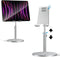 AICase Telescopic Adjustable iPad Holder, Universal Multi Angle Aluminum Stand Compatible with iPhone Smart Cell