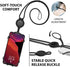 BONE Lanyard Phone Tie 2 - Adjustable Silicone Cell Phone Strap, Universal Neck Phone Holder Compatible with Most