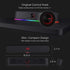 Redragon GS560 RGB Desktop Soundbar, 2.0 Channel Computer Speaker with Dynamic Lighting Bar, Audio-Light Sync/Display,