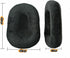 B450 XT Earpads Replacement Ear Cushions, Earcups Cover for VXI Blue Parrott B450-XT Bluetooth Headset, Velvet Black